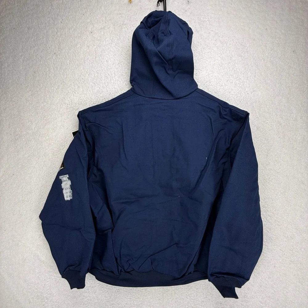Carhartt Active Jacket Thermal Lined Mens 2XL J131 NVY Navy Blue NWT NOS